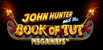 John Hunter Book of Tut Megaways slot artwork