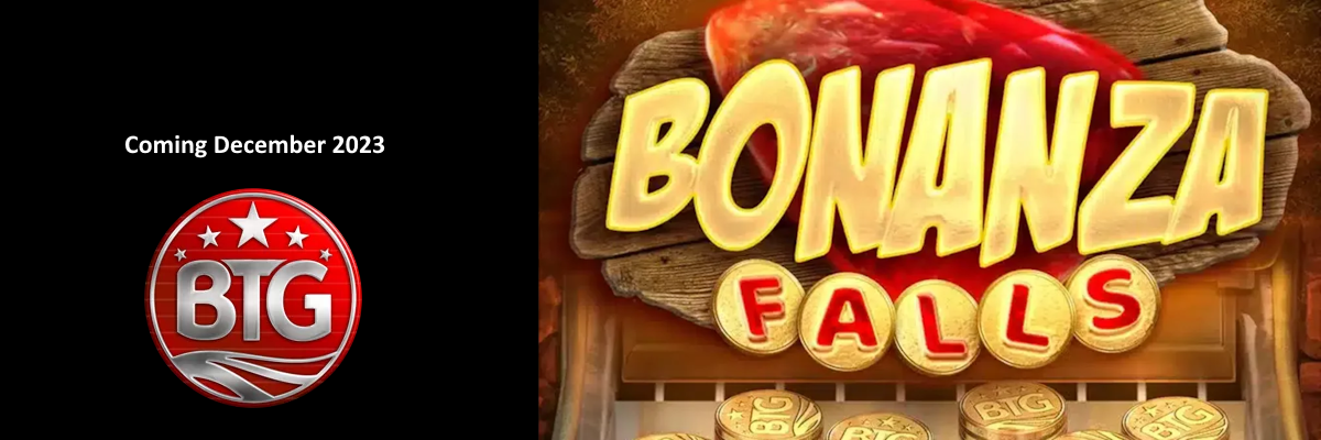 bonanza falls coming soon banner