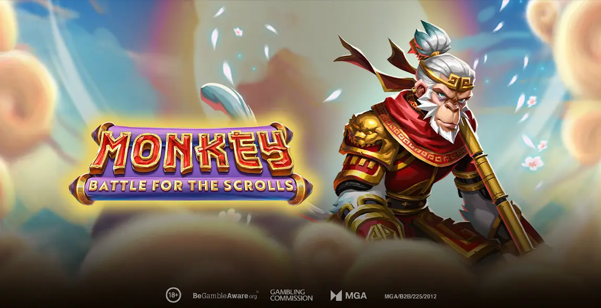 monkey: battle for the scrolls slot banner