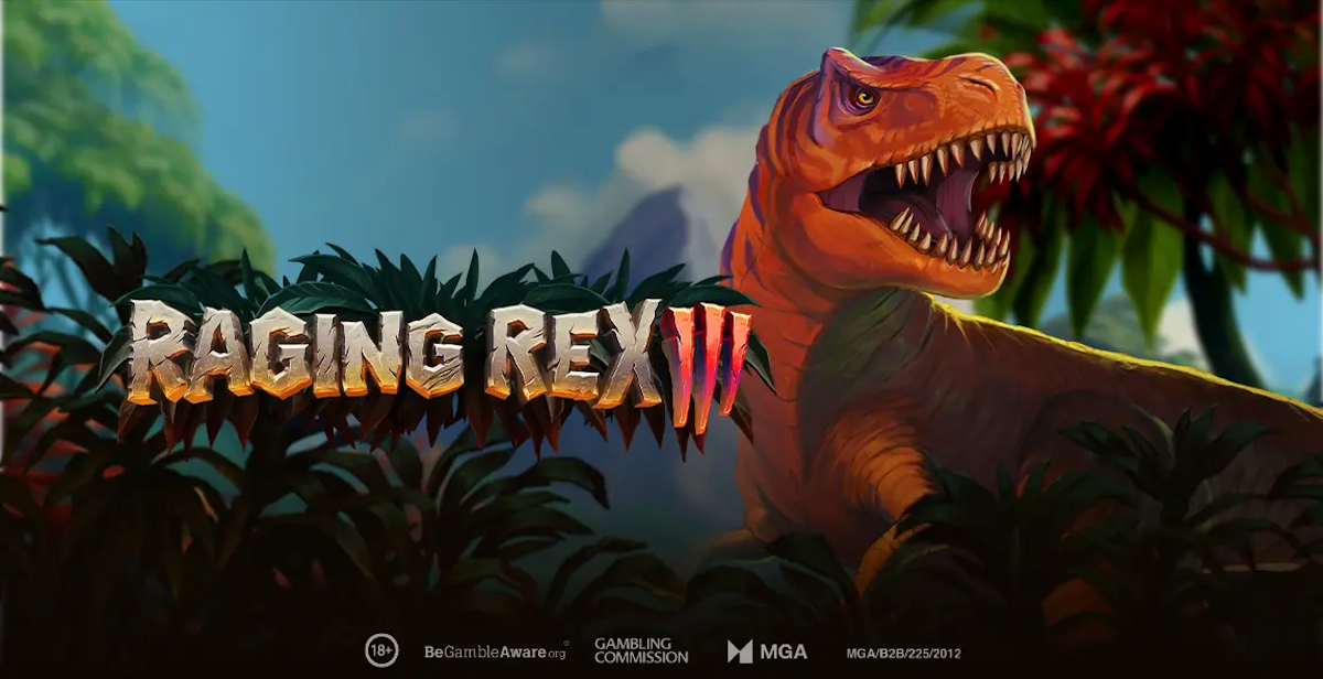 raging rex 3 slot play'n go banner