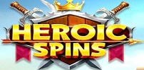 Heroic Spins slot artwork