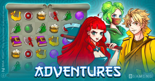 adventures slot banner by bgaming