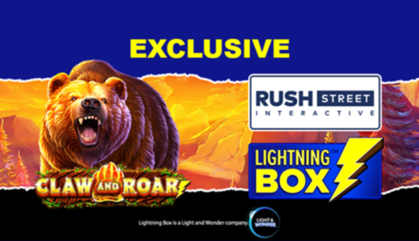 claw and roar slot banner by lightning box