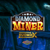 diamond miner duomax slot banner by reflex gaming