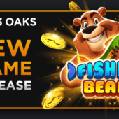 fishin' bear slot banner by 3 oaks gaming