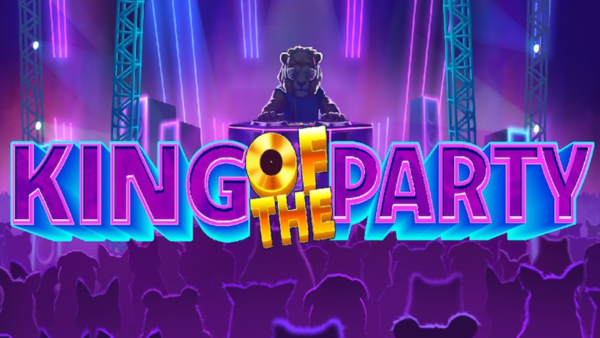 king of the party slot banner by thunderkick