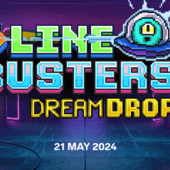 line busters dream drop slot banner by relax gaming