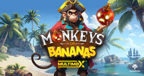 monkeys go bananas multimax slot banner by yggdrasil