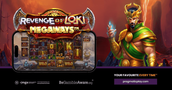 revenge of loki megaways slot banner by pragmatic play