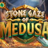 stone gaze of medusa slot banner by stakelogic