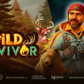 wild survivor slot banner playn go