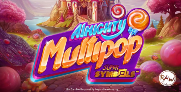 almighty multipop super symbols slot banner by raw igaming