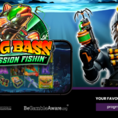 big bass mission fishin' slot banner by pragmatic play