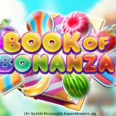 book of bonanza slot banner by holle games
