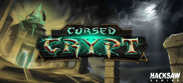 cursed crypt slot banner by hacksaw gaming