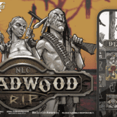 deadwood rip slot banner by nolimit city