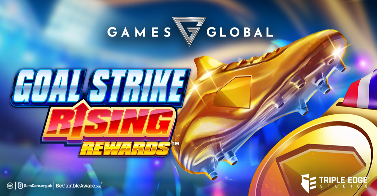 goal strike rising rewards slot banner by triple edge studios