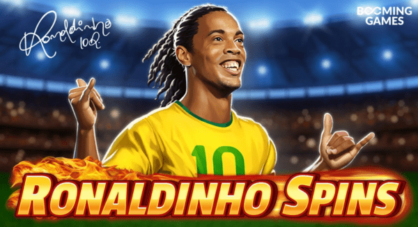 ronaldinho spins slot banner by booming games
