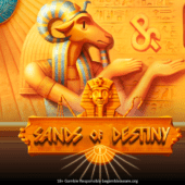 sands of destiny slot banner by peter and sons