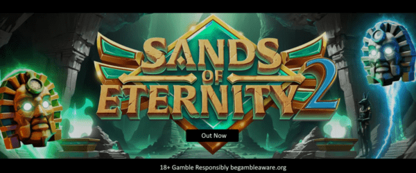sands of eternity 2 slot banner by slotmill