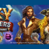sky raiders power combo slot banner by all for one studios