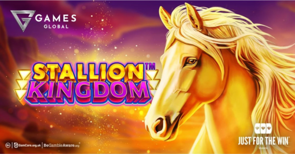 stallion kingdom slot banner by just for the win