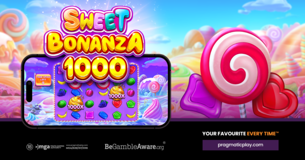 sweet bonanza 1000 slot banner by pragmatic play