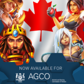 swintt banner announcing approval for igaming in ontario, canada