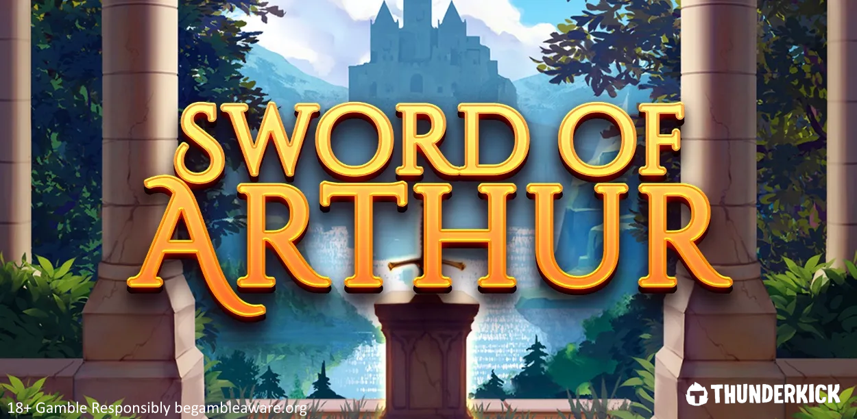 sword of arthur slot banner by thunderkick