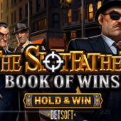 the slotfather book of wins slot cover from Betsoft