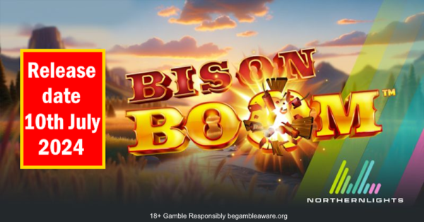 bison boom slot banner by northern lights gaming