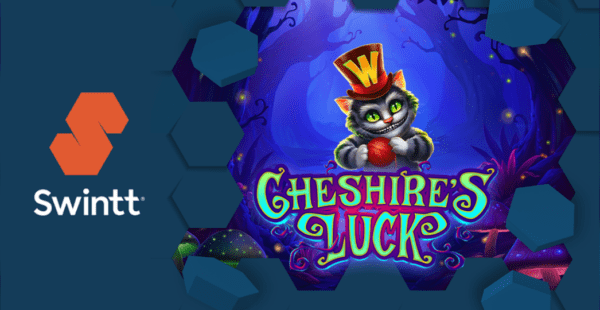 cheshire's luck slot banner by twin win games