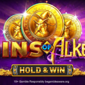 coins of alkemor hold & win slot banner by betsoft gaming
