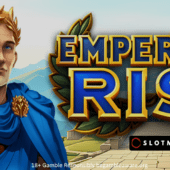 emporers rise slot banner by slotmill