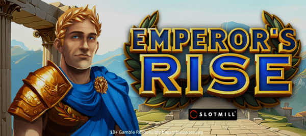 emporers rise slot banner by slotmill