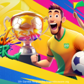 futebol fever slot banner by pocket games soft