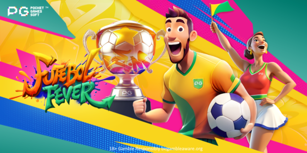 futebol fever slot banner by pocket games soft