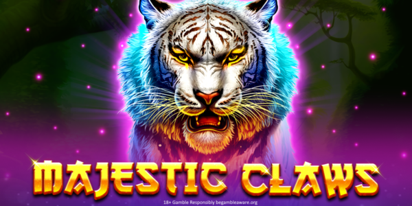 majestic claws slot banner by spinomenal