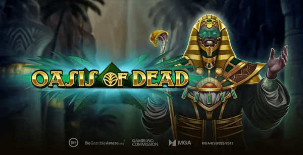 oasis of dead slot banner by playn go