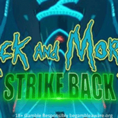rick and morty strike back slot banner by blueprint gaming
