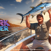shark hunter slot banner by pg soft
