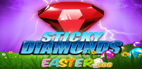 Sticky Diamonds Easter Egg slot artwork