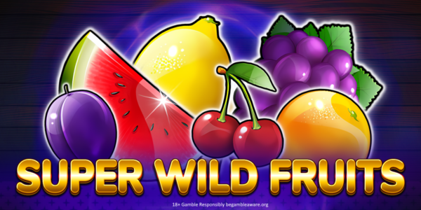 super wild fruits slot banner by spinomenal
