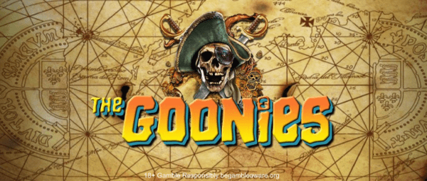 the goonies slot banner by blueprint gaming