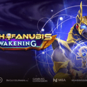 ankh of anubis awakening slot banner by play'n go