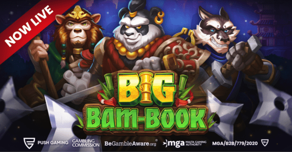 big bam-book slot banner by push gaming