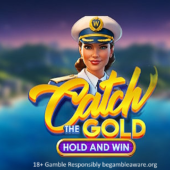 catch the gold hold and win slot banner by bgaming