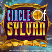 circle of sylvan slot banner by fantasma games