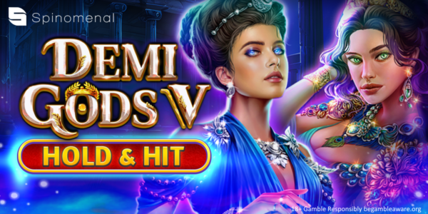 demi gods v hold and hit slot banner by spinomenal