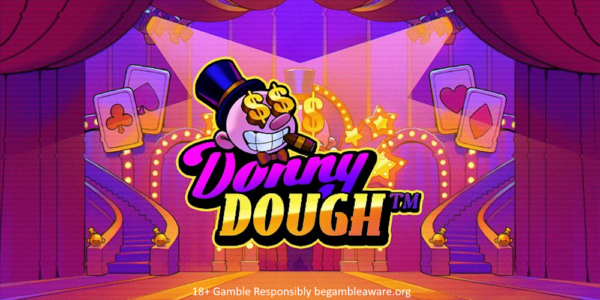 donny dough slot banner by hacksaw gaming
